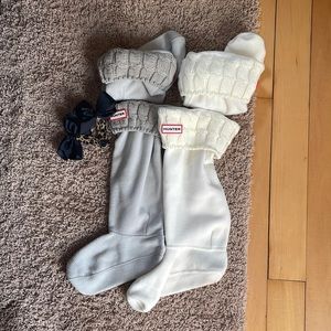 Hunter Boot Stockings and Bows